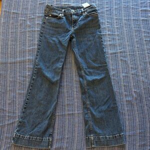 Girls Wrangler boot cute style jeans